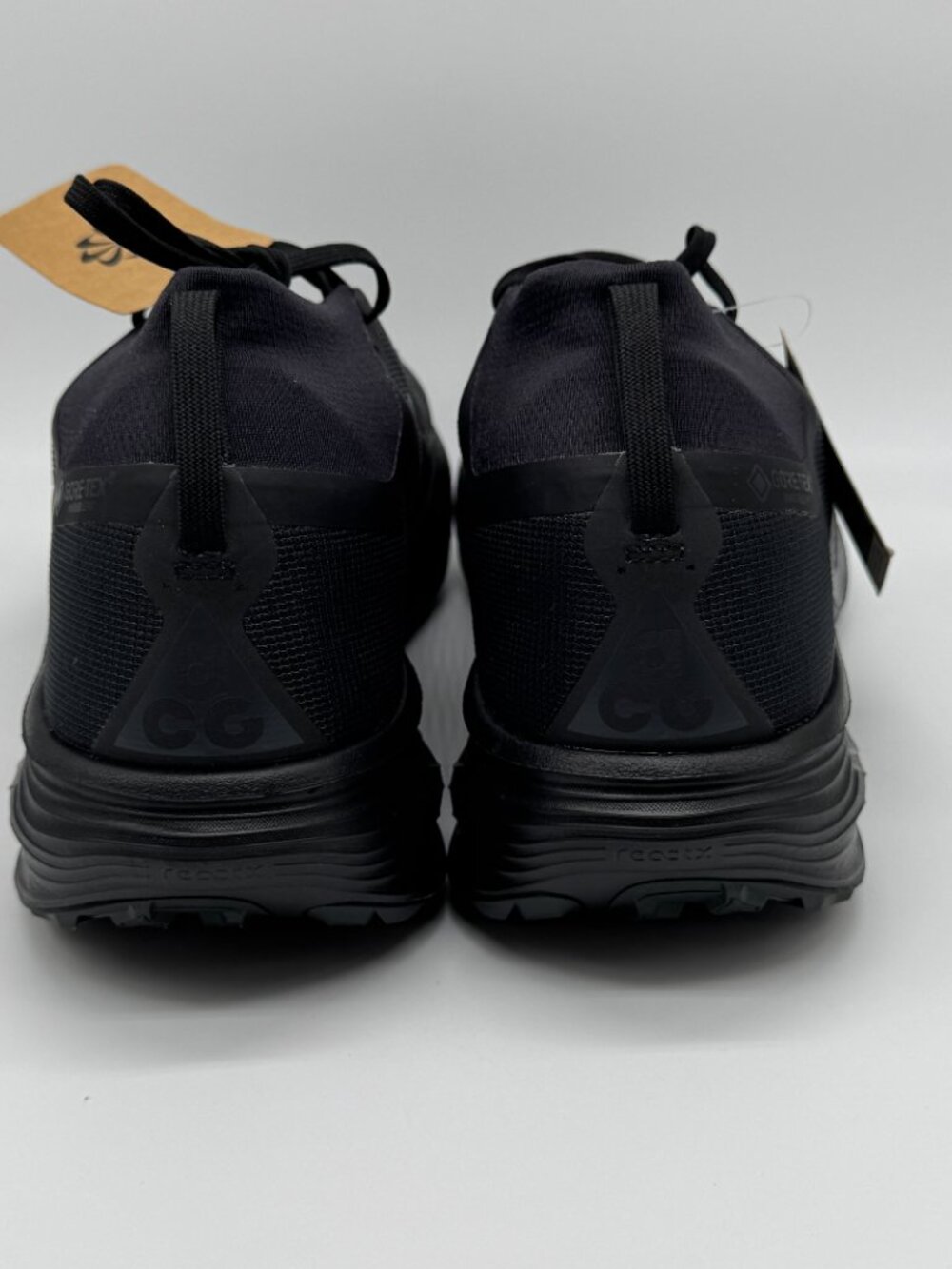 Nike ACG Mens Pegasus Trail GTX Black Shoes Sz 10.5 New Waterproof IQ1084-002 - Picture 4 of 11